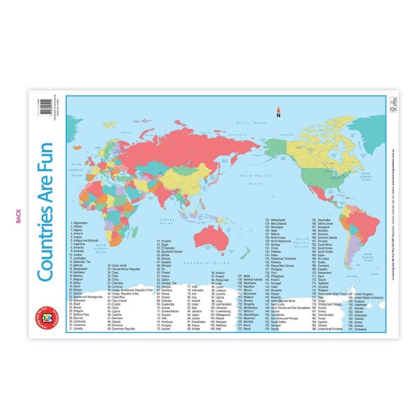 LCBF Wall Chart Countries Are Fun Poster Carousel 3