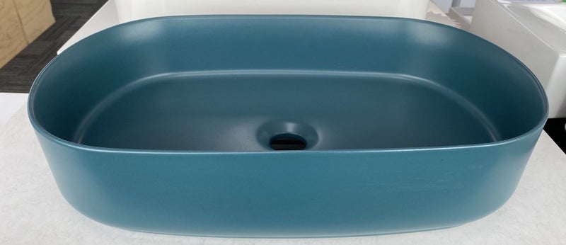 TONI OVAL VESSEL BASIN - EMERALD GREEN Carousel 2