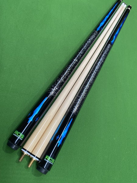 Pool Cue. Maple 2pce. 20 oz. RCS PERFORMANCE . Screw on Tip. Carousel 2