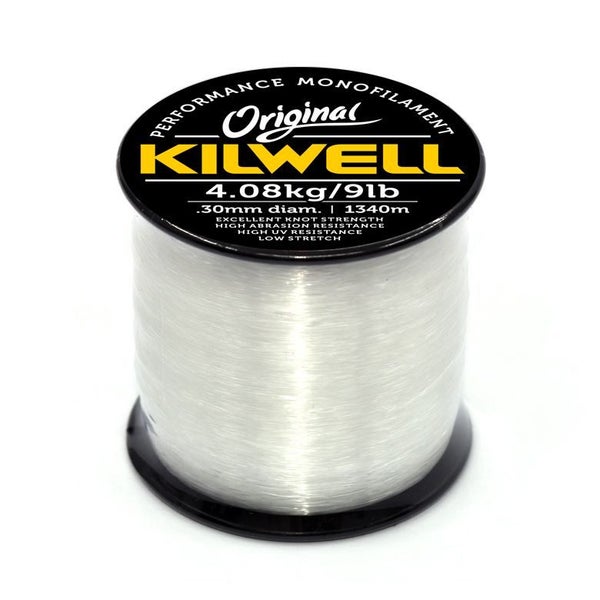 Kilwell Mono 1/4lb spool 9lb 1340m KTMQ9 $1 RESERVE Carousel 2