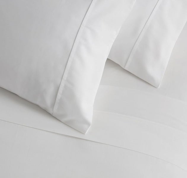 Sheet Set - SATEEN 500TC White (Single) - BAKSANA Carousel 1