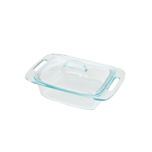 Pyrex Easy Grab Oblong Covered Casserole Dish 1.9L Carousel 1