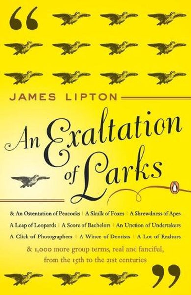 An Exaltation of Larks by James Lipton - Paperback Carousel 1