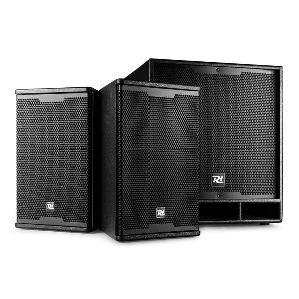 DJ Set - 18” Subwoofer + 2 x 10” tops 900wrms Carousel 1