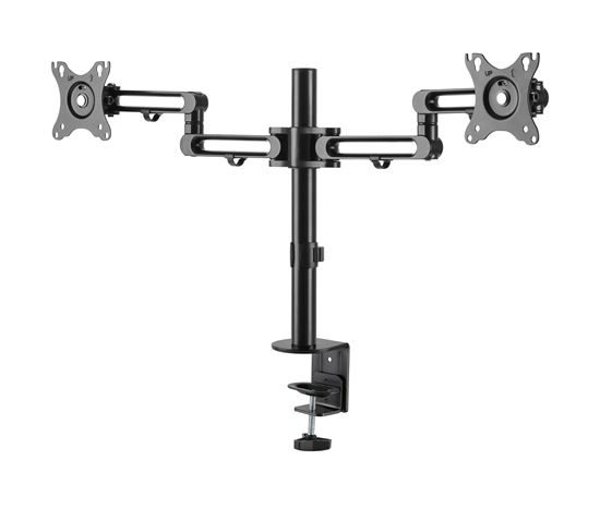 BRATECK 17-32" Dual Monitor Desk Articulating Mount Arm Bracket. Carousel 1