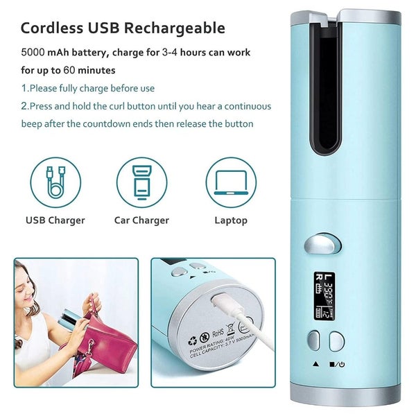 New Hair Curler Cordless Automatic Afterpay Carousel 2