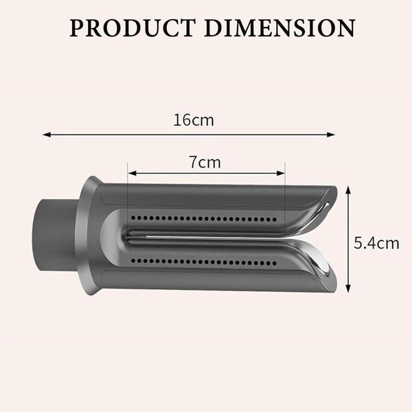 Hair Straightener Attachment for Dyson Hair Dryer,Hair Dryer Attachment Nozzle Carousel 6