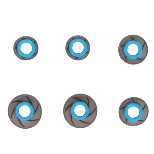 soft earbud tips earphone eargels 6pcs Earphone Eartips Silicone Soft Noise Carousel 1