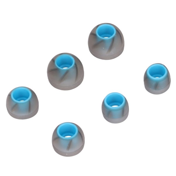 soft earbud tips earphone eargels 6pcs Earphone Eartips Silicone Soft Noise Carousel 2