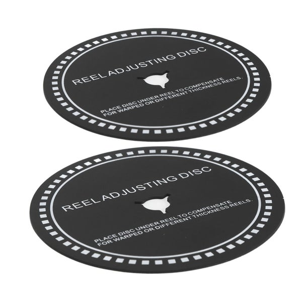 reel to reel tape recorder reel adjusting disc 2Pcs Nab HUB Adapter Spacer 82mm Carousel 1
