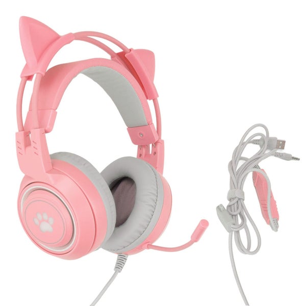 cat ear gaming headset cat ear gaming headphone usb gaming headset 3.5mm gaming Carousel 5