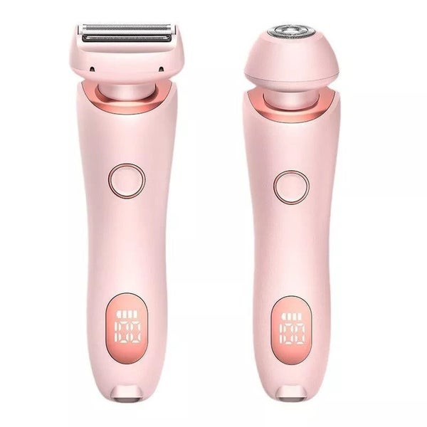 2 in 1 Electric Women Shaver Hair Arm Leg Bikini Face Remover Lady Razor Trimmer Carousel 1