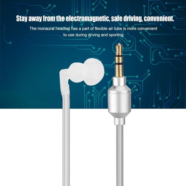 earpiece monaural wired earpiece stereo earphone earpiece air tube Mobile Carousel 1