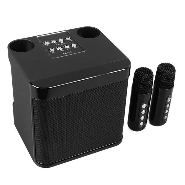 bluetooth speaker microphone set Wireless Karaoke Speakers Portable Mini Karaoke Carousel 2