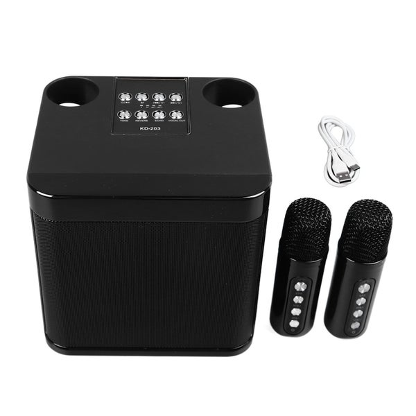 bluetooth speaker microphone set Wireless Karaoke Speakers Portable Mini Karaoke Carousel 5