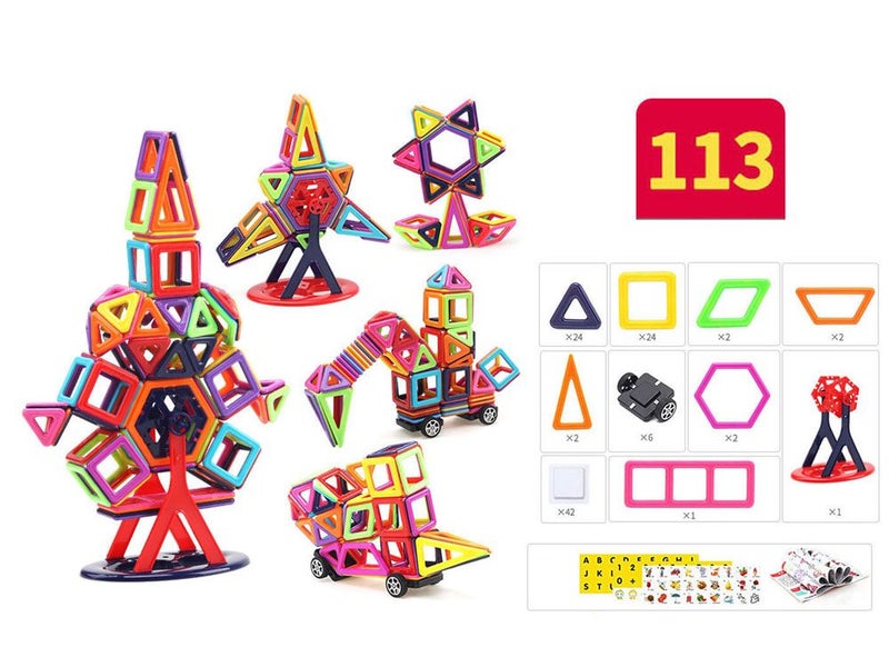 PTN NEW Magnetic Building Blocks Tiles Set Sale - Sale Sale Carousel 9