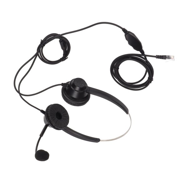 wired telephone headphone call center earphone Customer Service Headset Noise Carousel 2