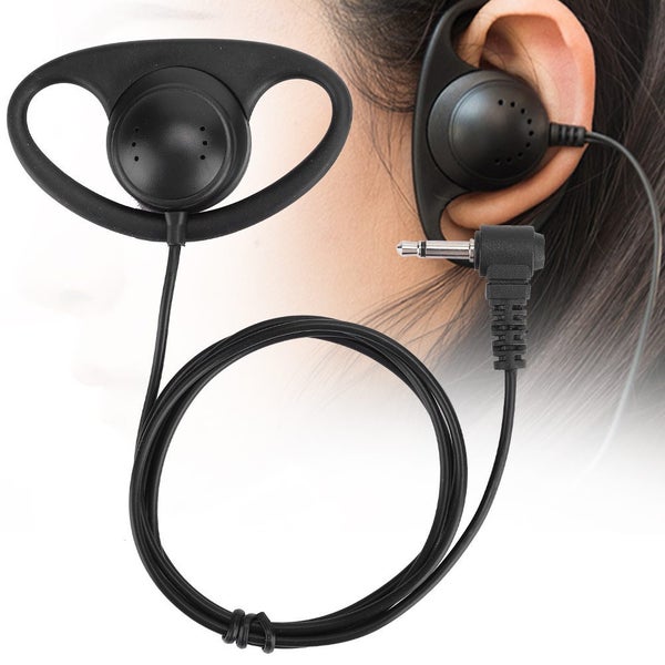 3.5mm earphone 2PCS Mobile Phone 3.5mm Large Loudspeaker Ear Hanging Headset Carousel 2