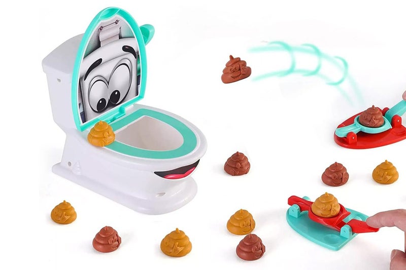 Funny Family Poop Shoot The Toilet Toy Poop Shoot Game Toy for Kid Carousel 1