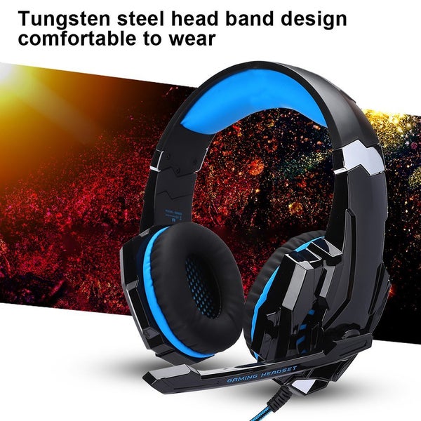 gaming headset headphone with microphone G9000 Gaming Headset Wired Lighting Carousel 2