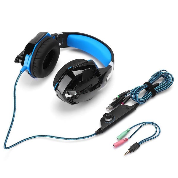 gaming headset headphone with microphone G9000 Gaming Headset Wired Lighting Carousel 5