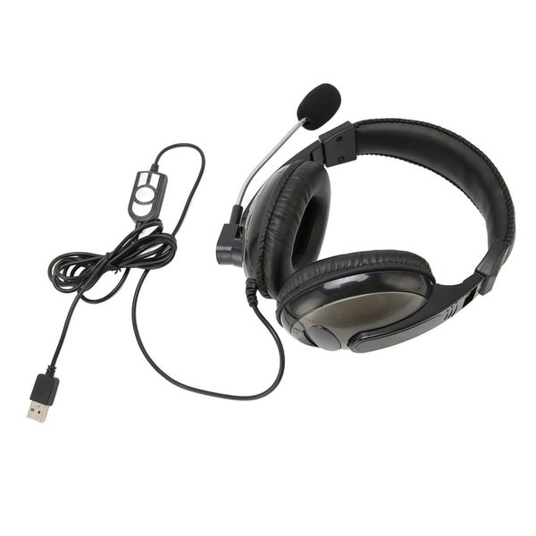 gaming headset computer headset USB Gaming Headset Wire Control Adjustable Carousel 2