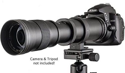 420-800mm S-U-P-E-R Telephoto Zoom Lens - FITS NIKON!62863224115969115