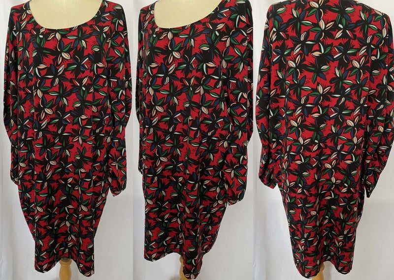 KIWI MADE *ANNAH S* EVER SO SMITTEN RELAXED DAY DRESS (L) Carousel 1