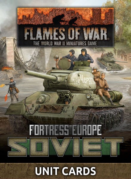 Flames of War: Soviet Late War Unit Cards Carousel 1