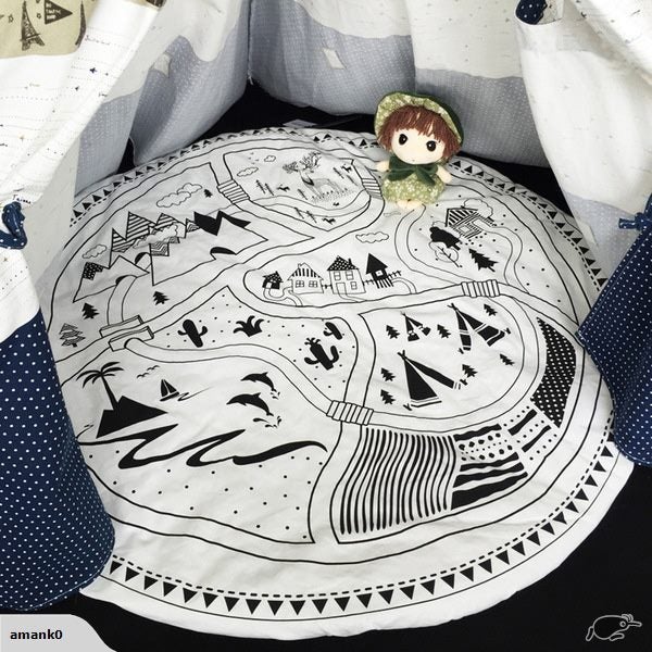 Kids village~ Baby Play Mat ~ Carousel 5