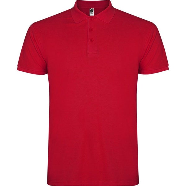 Roly Mens Star Short-Sleeved Polo Shirt Carousel 1