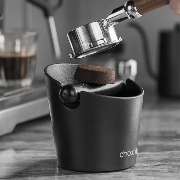 Coffee Knock Box for Barista Coffee Grind Black Carousel 1