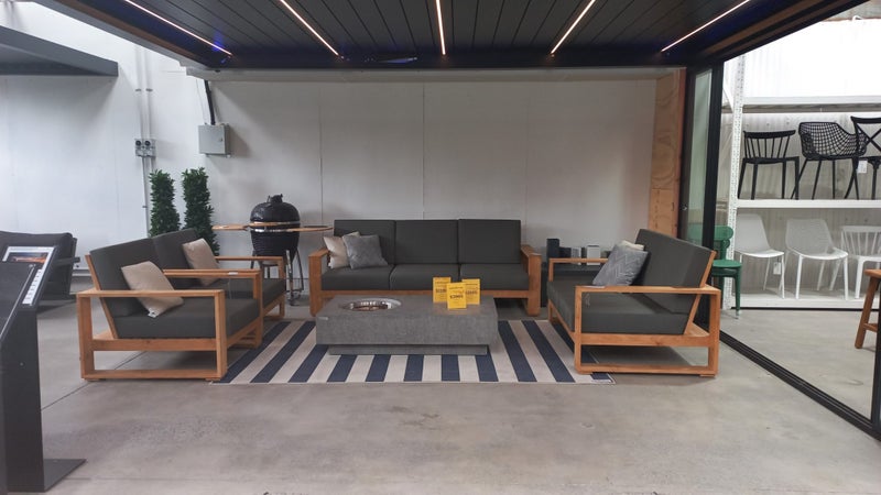 Venice Teak Outdoor 2 Seater Sofa Carousel 8