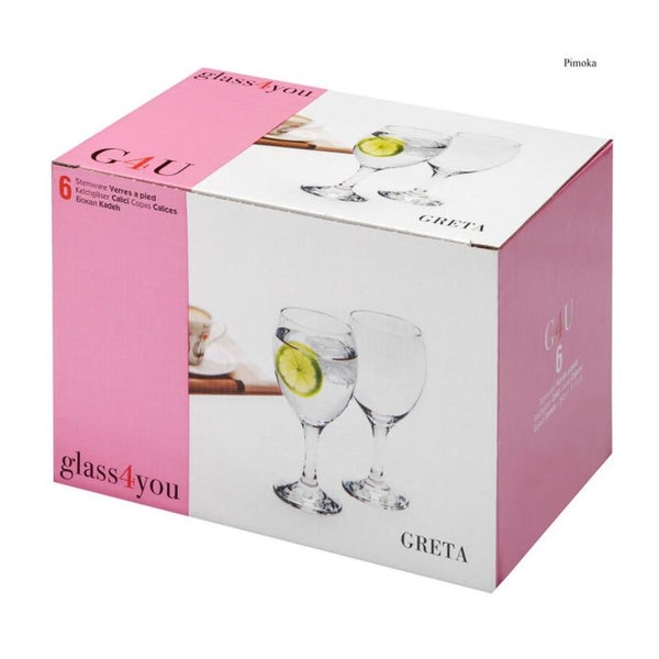 Pasabahce Glass Glass4You Wine 340ml - Set 6 Carousel 2