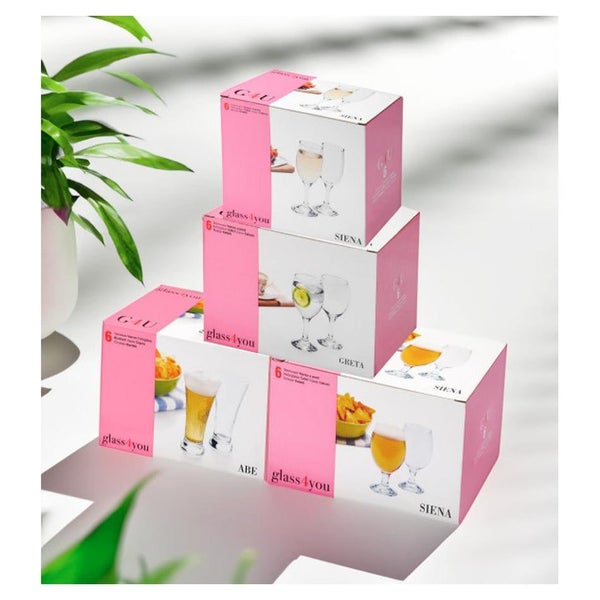 Pasabahce Glass Glass4You Wine 340ml - Set 6 Carousel 6