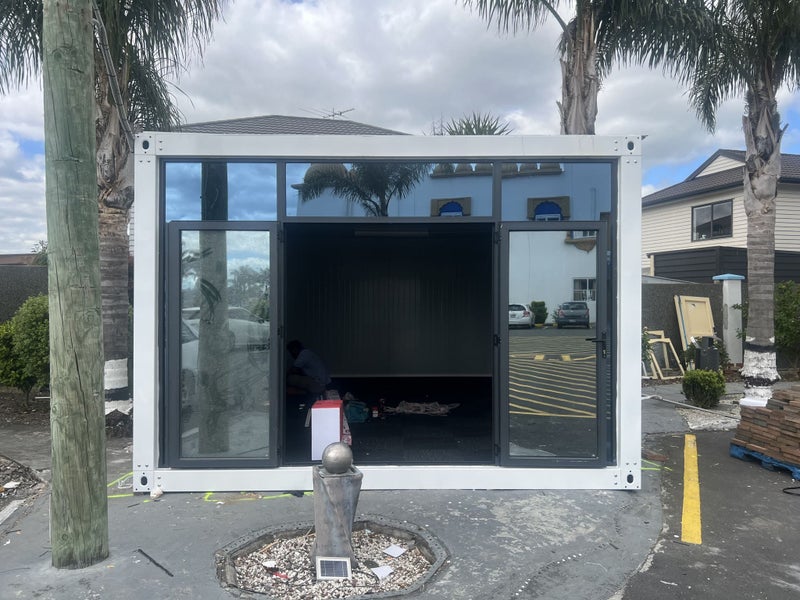6*4m Glass Wall PORTABLE UNIT / CABIN/BUILDING/TINY HOUSE Carousel 2