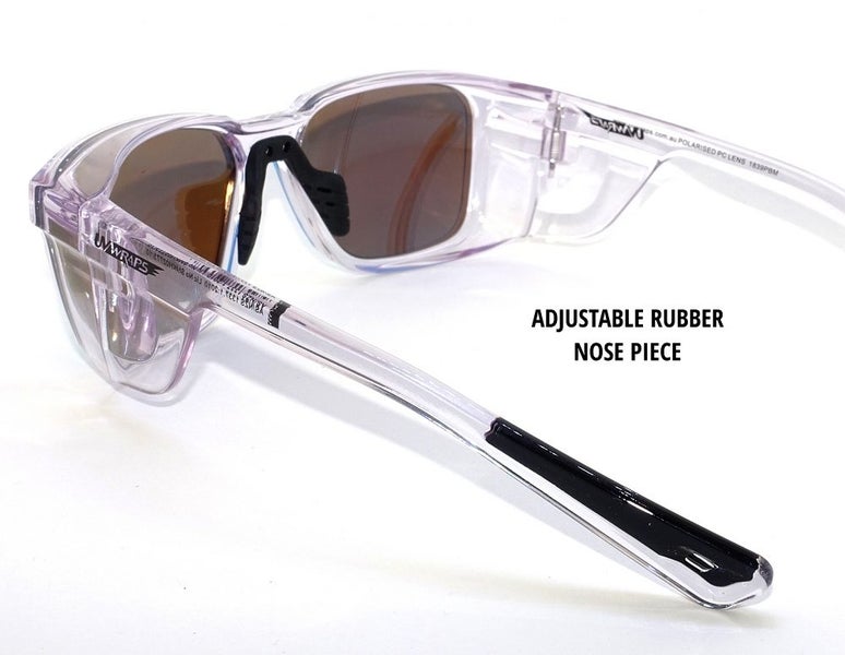 UV Wraps 1839 Polarised Safety Sunglasses (1839-PBM) Carousel 2