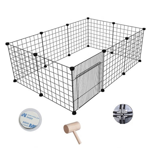 Foldable Pet Playpen Metal Fence Carousel 2