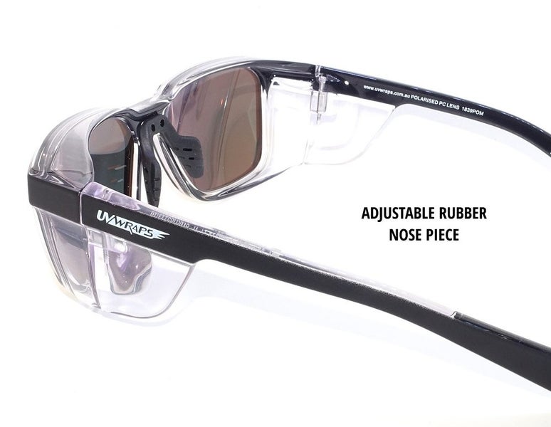 UV Wraps 1839 Polarised Safety Sunglasses (1839-POM) Carousel 2