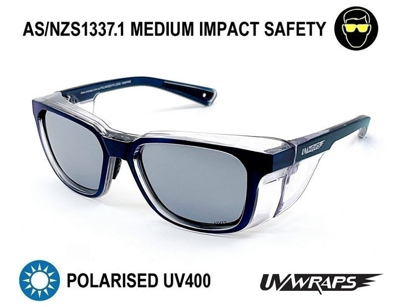 UV Wraps 1839 Polarised Safety Sunglasses (1839-PWM) Carousel 1