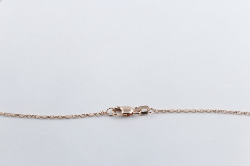 9ct Rose Gold Belcher Link Chain 55cm Carousel 7