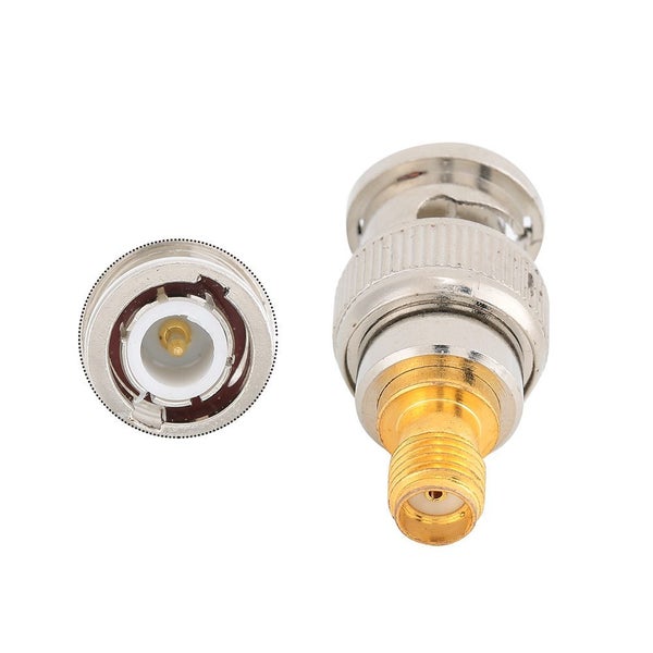 wi fi radio connector 5pcs SMA F to BNC Male Pure Copper Connector for RF Carousel 1