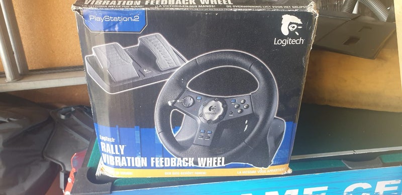 Playstation 2 Steering Wheel & Pedals Carousel 1