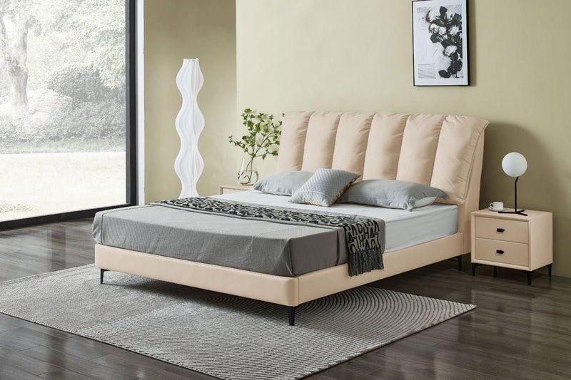 ALANYA Bed Frame (Champagne) - Super King Carousel 1