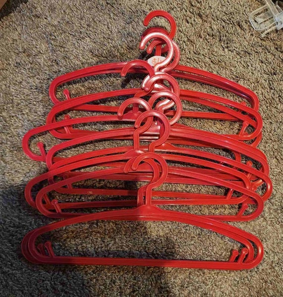 Red childrens coat hangers ×12 Carousel 1