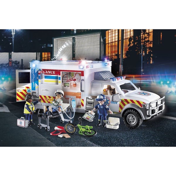 Playmobil Rescue Ambulance with Lights and Sound Carousel 2
