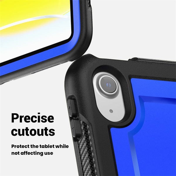 iPad A16 11th Gen 11 Inch 2025 Drop Protection Frosting Handle Case-DarkBlue Carousel 8