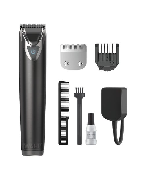 Wahl Lithium-Ion Express Stainless Steel Beard Trimmer - Slate Carousel 1