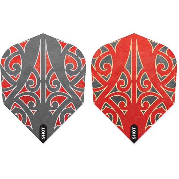 Shot Darts - NEW Warrior Dart Flights - Shape Carousel 2