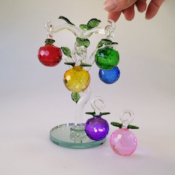 Colourful Glass Apple Tree62998937173505111
